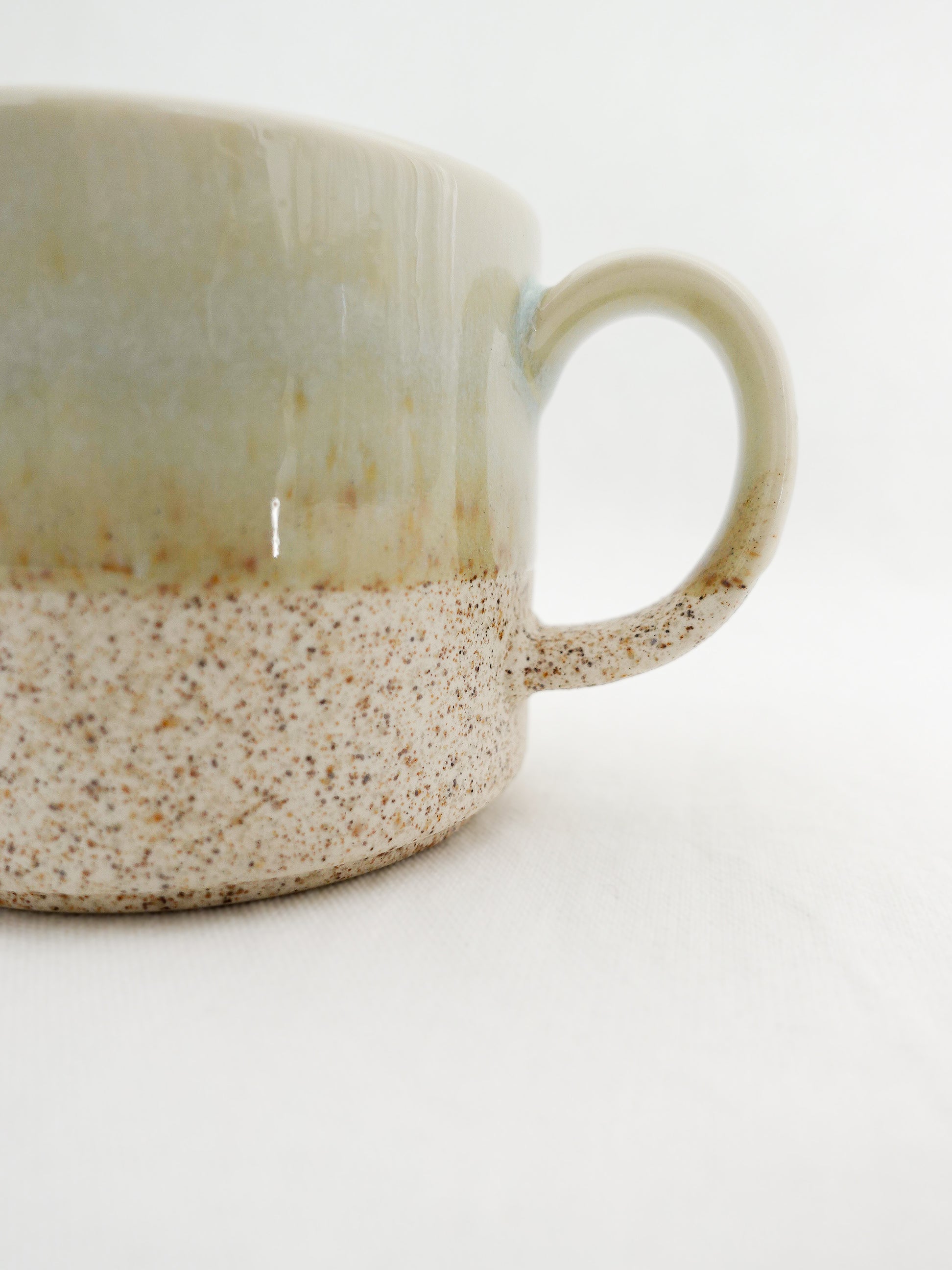 Two-Tone Natural Mug　Ø8.5cm