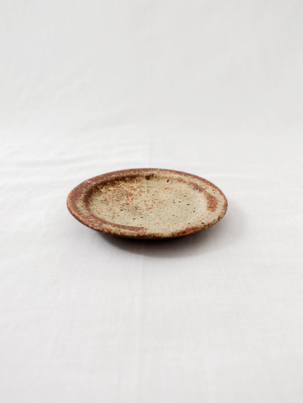 馬渡新平 / リム皿 10cm