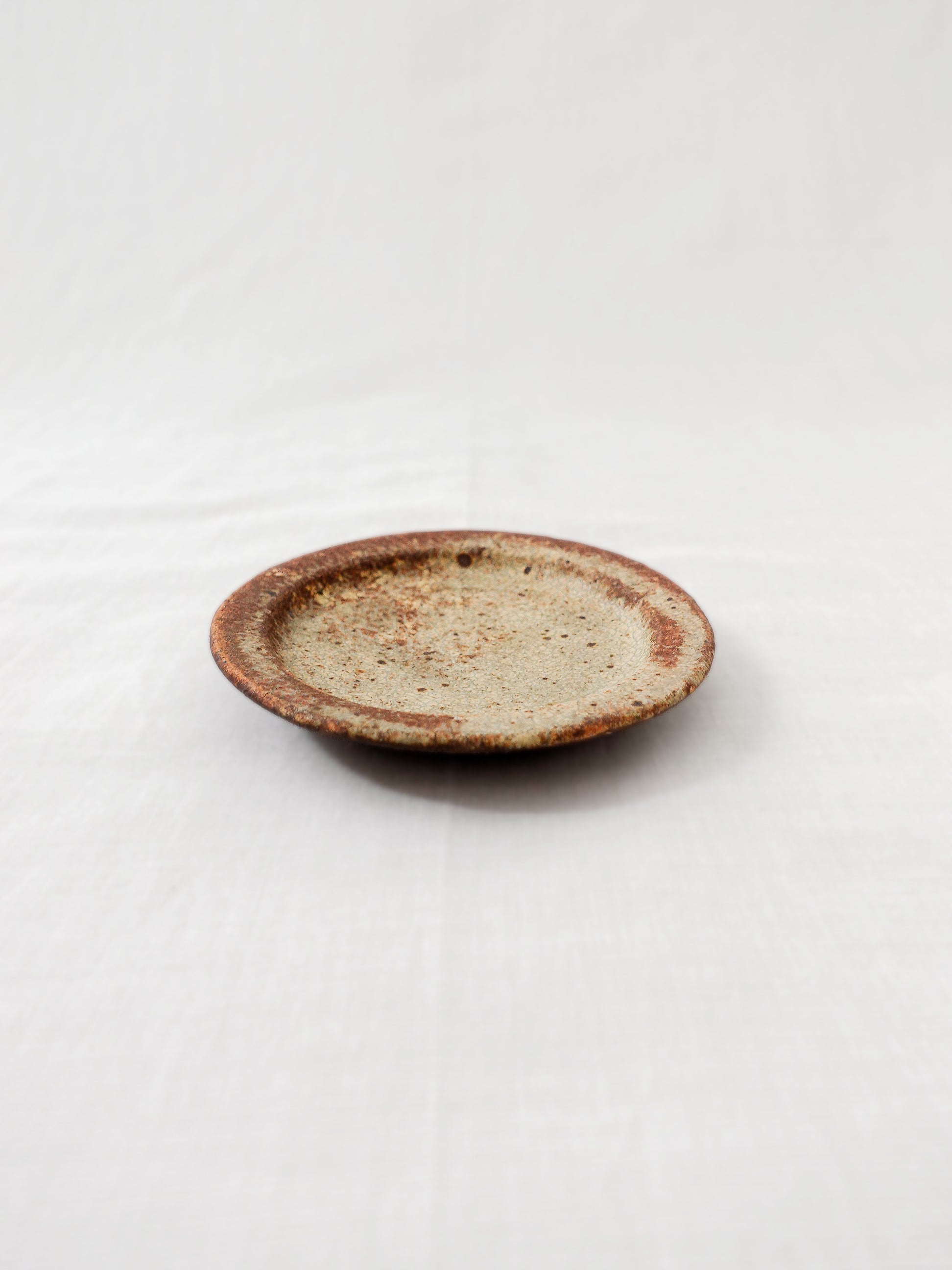 馬渡新平 / リム皿 10cm