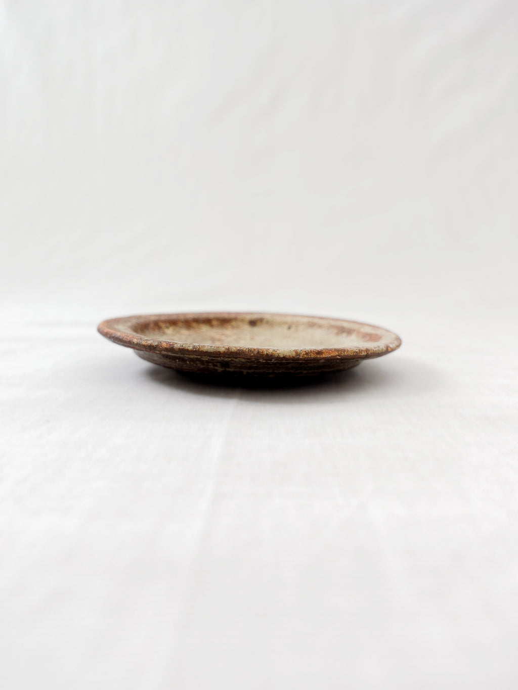 馬渡新平 / リム皿 10cm