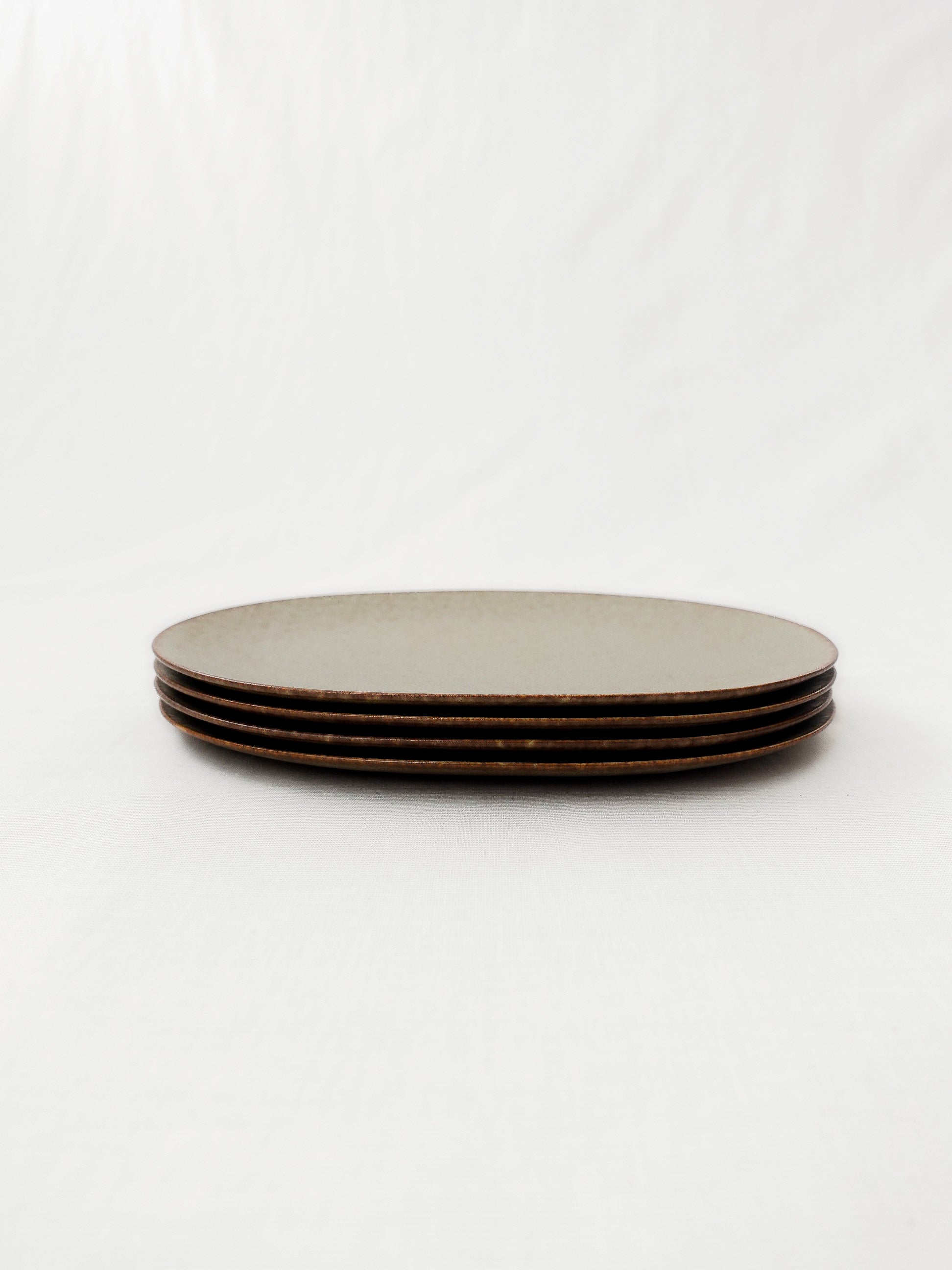 Silver Blown / Small Plate　21.7cm