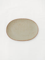 Silver Blown / Small Plate　21.7cm