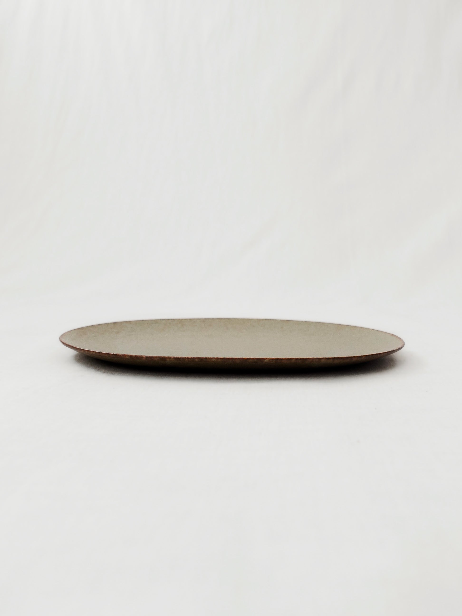 Silver Blown / Small Plate　21.7cm