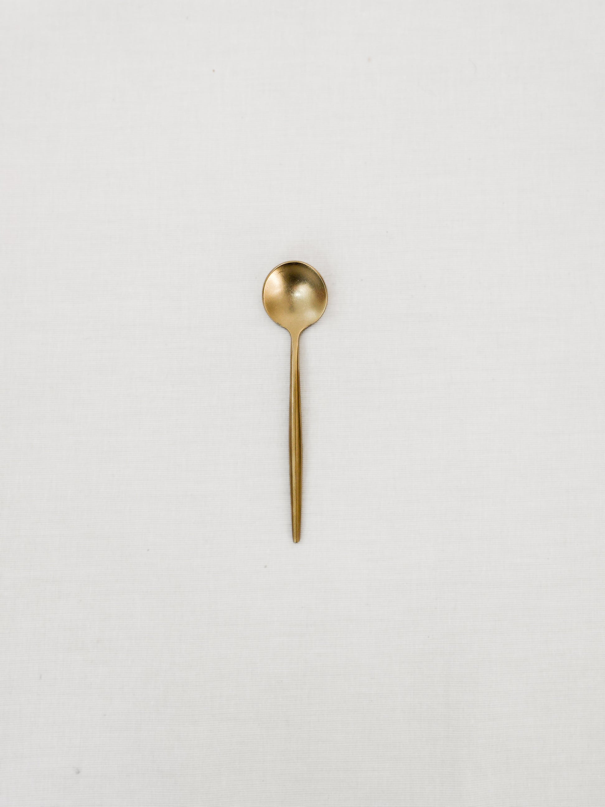 Gold Tea Spoon / Fork