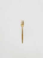 Gold Tea Spoon / Fork