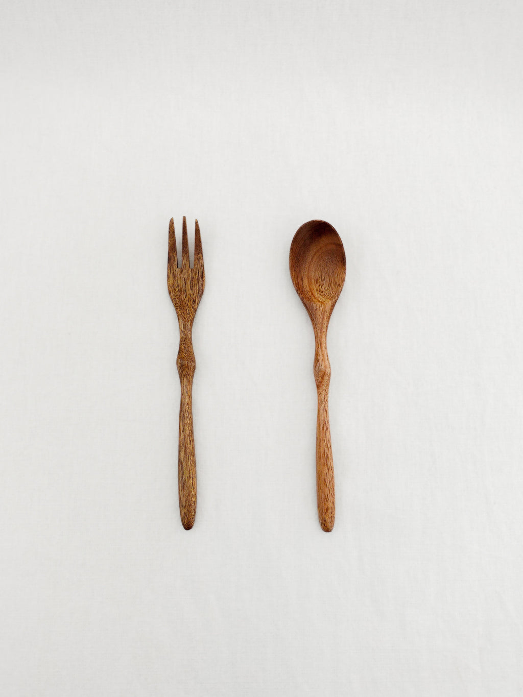 Acacia / Dessert Spoon & Fork  16cm