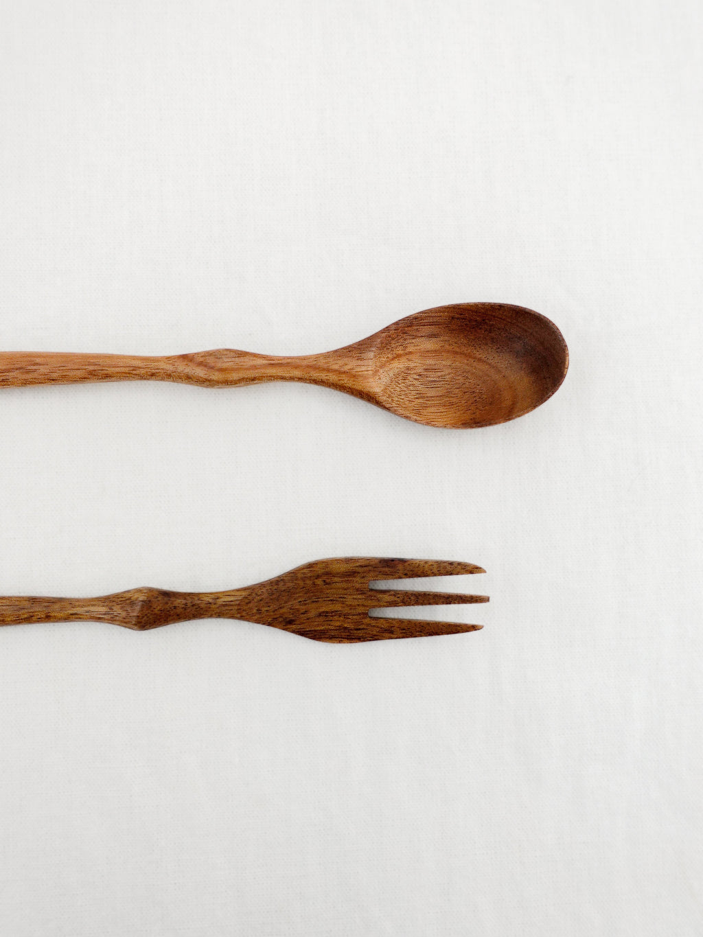 Acacia / Dessert Spoon & Fork  16cm