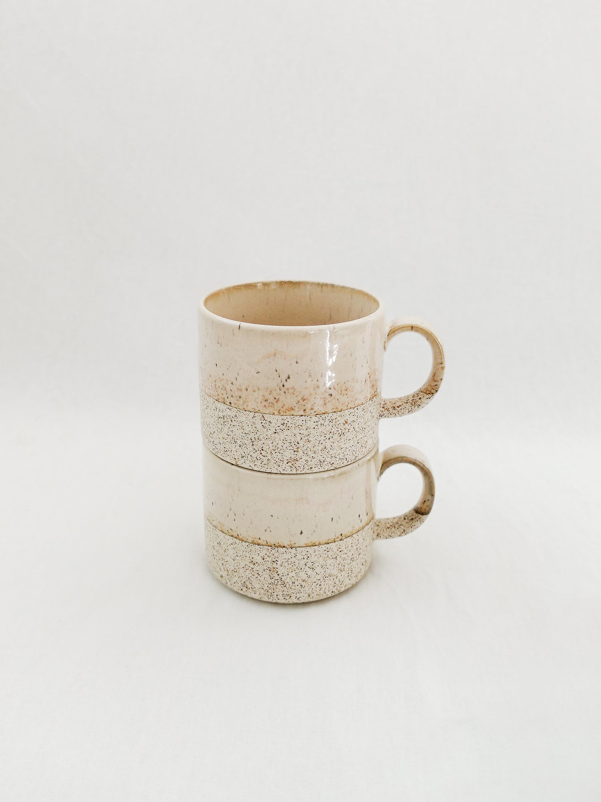 Two-Tone Natural Mug　Ø8.5cm