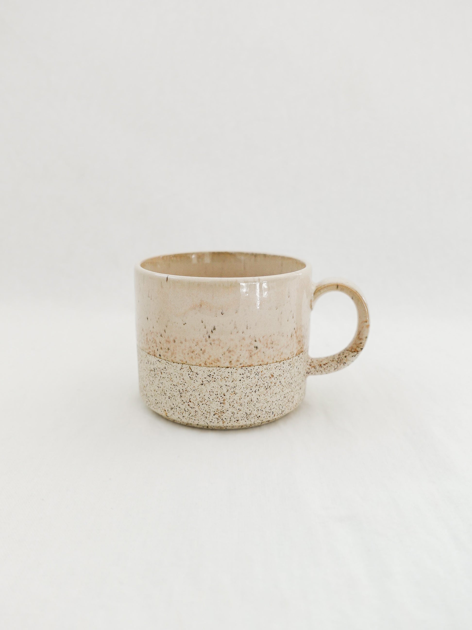 Two-Tone Natural Mug　Ø8.5cm