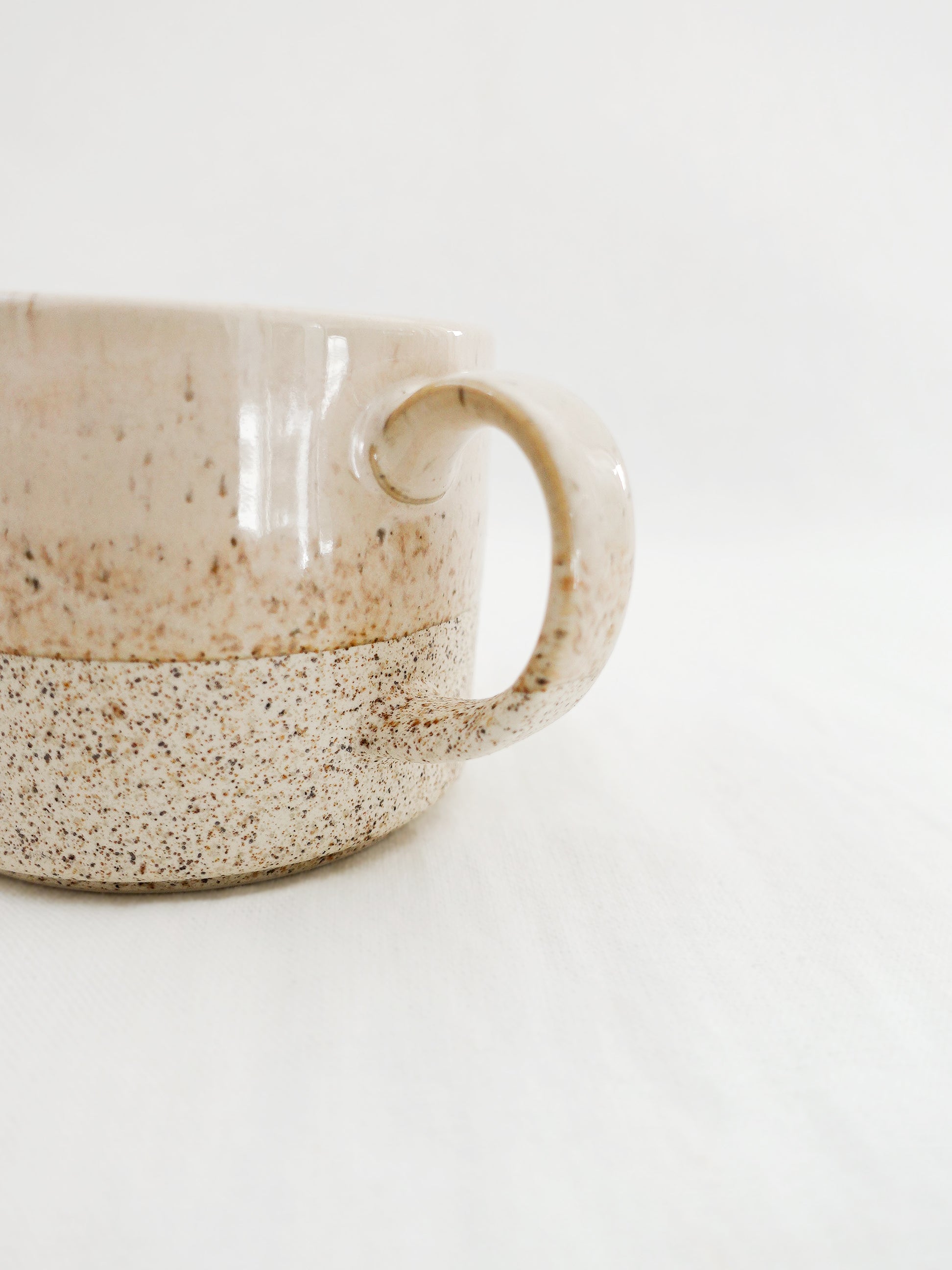Two-Tone Natural Mug　Ø8.5cm