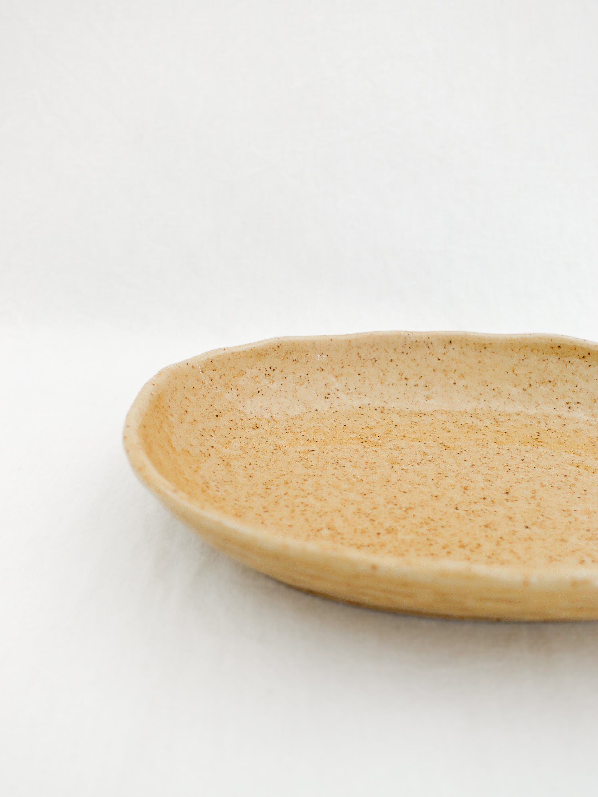 Oval Dinner Plate / 23cm