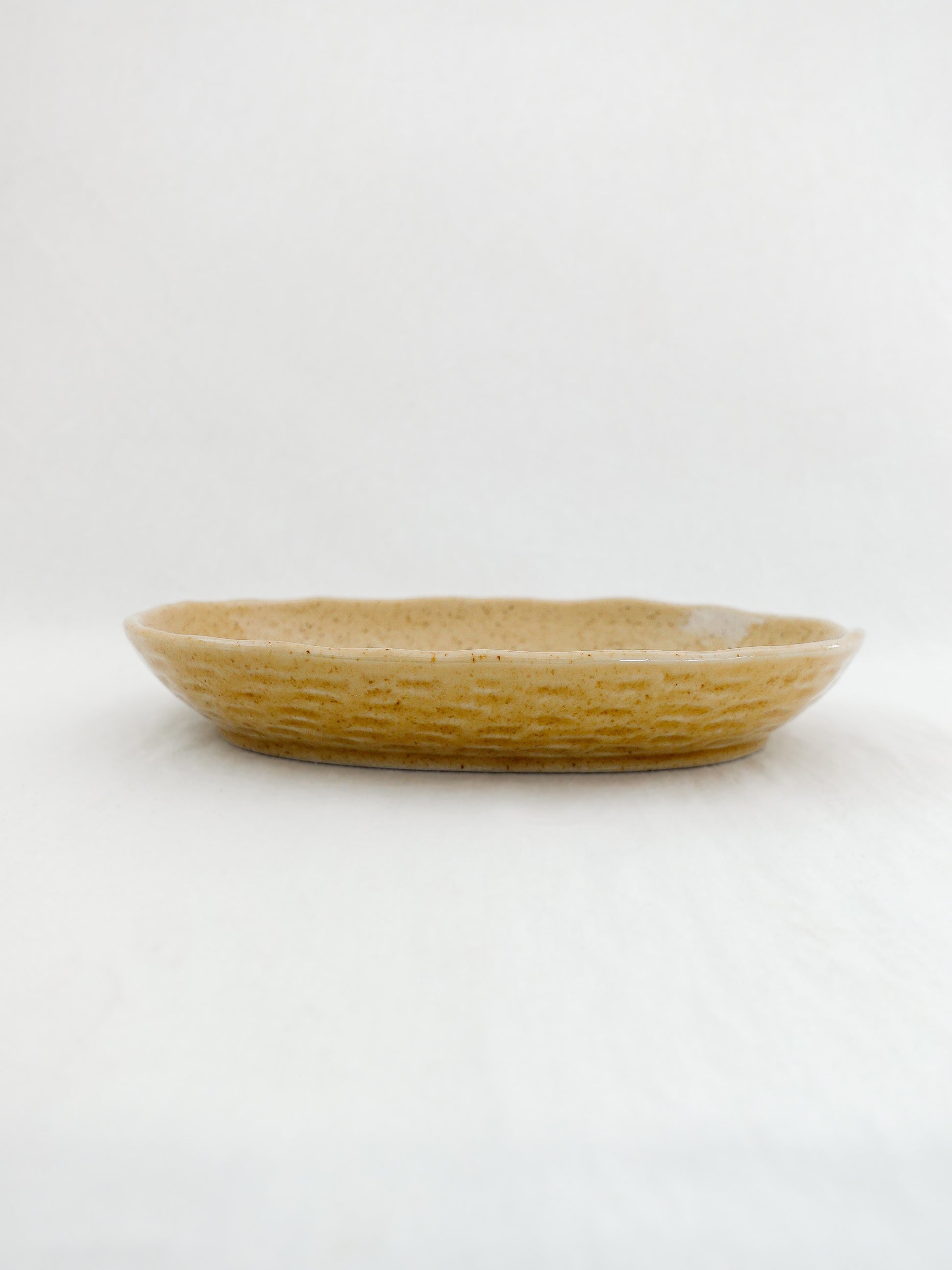 Oval Dinner Plate / 23cm